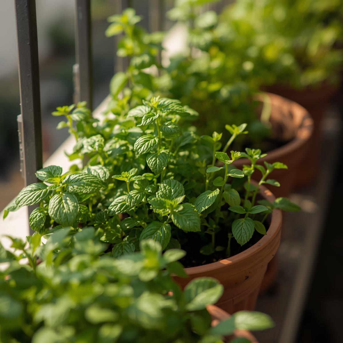 Krydderurter til altanen